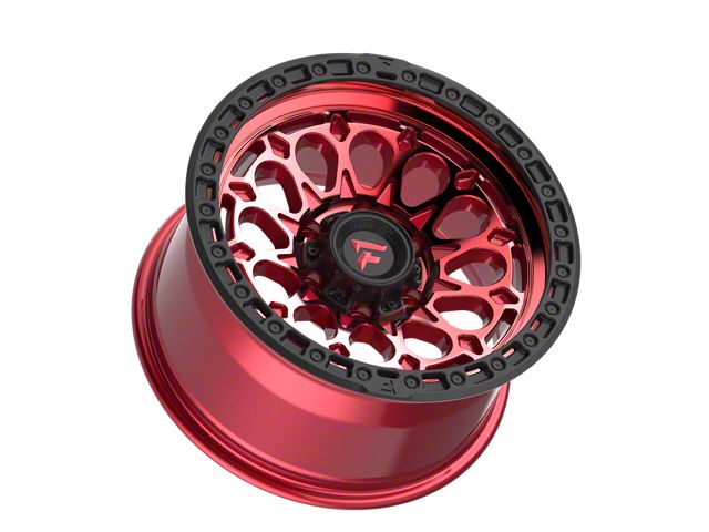Fittipaldi Offroad FT101 Machined with Red Tint 6-Lug Wheel; 17x9; 0mm Offset (16-23 Tacoma)