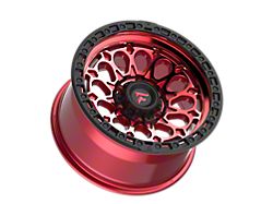 Fittipaldi Offroad FT101 Machined with Red Tint 6-Lug Wheel; 17x9; -12mm Offset (07-14 Tahoe)