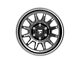 Fittipaldi Offroad FT102 Satin Anthracite 6-Lug Wheel; 17x8.5; 0mm Offset (05-15 Tacoma)