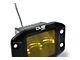 DV8 Offroad 3-Inch Elite Series LED Amber Flush Mount Pod Light; Flood Beam (Universal; Some Adaptation May Be Required)