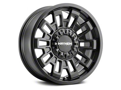 Mayhem Wheels Cortex Matte Black 6-Lug Wheel; 17x9; -12mm Offset (10-24 4Runner)