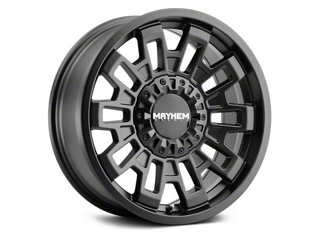 Mayhem Wheels Cortex Matte Black 6-Lug Wheel; 20x9; 0mm Offset (16-23 Titan XD)
