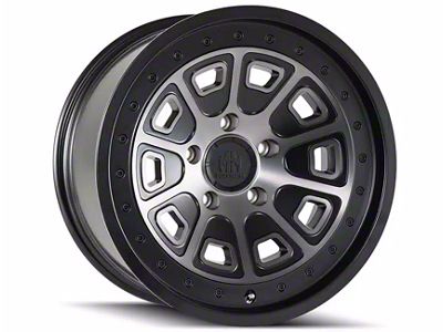 Mayhem Wheels Flat Iron Matte Black with Dark Tint 6-Lug Wheel; 18x9; 0mm Offset (22-24 Tundra)