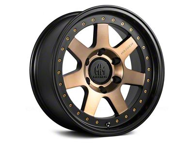 Mayhem Wheels Prodigy Matte Black with Bronze Tint 6-Lug Wheel; 18x9; 0mm Offset (22-24 Tundra)