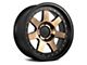 Mayhem Wheels Prodigy Matte Black with Bronze Tint 6-Lug Wheel; 20x9; 0mm Offset (04-15 Titan)
