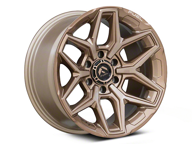 Fuel Wheels Flux Platinum Bronze 6-Lug Wheel; 18x9; 30mm Offset (16-23 Titan XD)