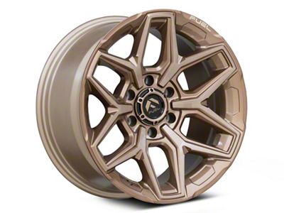 Fuel Wheels Flux Platinum Bronze 6-Lug Wheel; 20x10; -18mm Offset (22-24 Tundra)