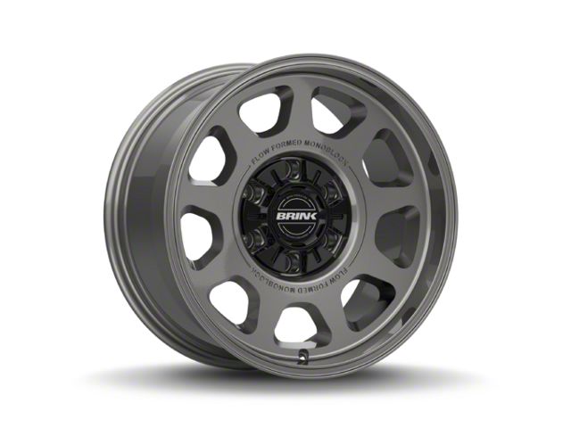 Brink Wheels Alpine Vivid Titanium 6-Lug Wheel; 17x8.5; 0mm Offset (05-15 Tacoma)
