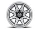 ICON Alloys Rebound SLX Charcoal 6-Lug Wheel; 17x8.5; 0mm Offset (16-23 Tacoma)