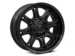 Fuel Wheels Darkstar Matte Black with Gloss Black Lip 6-Lug Wheel; 20x9; 1mm Offset (22-23 Tundra)