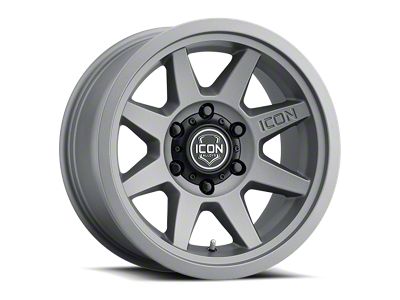 ICON Alloys Rebound SLX Charcoal 6-Lug Wheel; 17x8.5; 25mm Offset (2024 Tacoma)