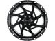 Impact Wheels 832 Gloss Black Milled 6-Lug Wheel; 20x10; -12mm Offset (04-15 Titan)