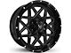 Buck Commander Gridlock Gloss Black with Milling Wheel; 20x9; -10mm Offset (05-15 Tacoma)