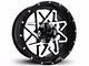 HD Off-Road Wheels Gridlock Satin Black Machined Wheel; 20x9; -10mm Offset (04-15 Titan)
