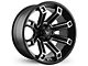 Buck Commander Hollow Point Satin Black Machined Face Wheel; 20x10; -35mm Offset (16-23 Tacoma)
