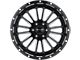 Impact Wheels 833 Gloss Black Milled 6-Lug Wheel; 20x10; -12mm Offset (17-24 Titan)