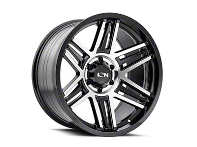 ION Wheels TYPE 147 Black Machined 6-Lug Wheel; 20x10; -19mm Offset (2024 Tacoma)