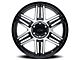 ION Wheels TYPE 147 Black Machined 6-Lug Wheel; 20x10; -19mm Offset (03-09 4Runner)