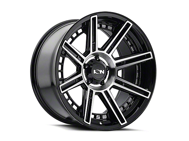 ION Wheels TYPE 149 Black Machined 6-Lug Wheel; 20x10; -24mm Offset (16-23 Titan XD)