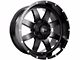 Impact Wheels 804 Matte Black 6-Lug Wheel; 20x10; -12mm Offset (04-15 Titan)
