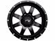 Impact Wheels 804 Matte Black 6-Lug Wheel; 20x10; -12mm Offset (04-15 Titan)