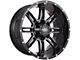 Impact Wheels 805 Gloss Black Milled 6-Lug Wheel; 20x10; -12mm Offset (17-24 Titan)