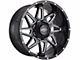 Impact Wheels 807 Gloss Black Milled 6-Lug Wheel; 20x10; -12mm Offset (17-24 Titan)