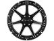 Impact Wheels 904 Gloss Black Milled 6-Lug Wheel; 20x10; -12mm Offset (16-23 Tacoma)