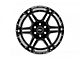 Rough Country 92 Series Gloss Black 6-Lug Wheel; 18x9; 0mm Offset (21-24 Bronco, Excluding Raptor)