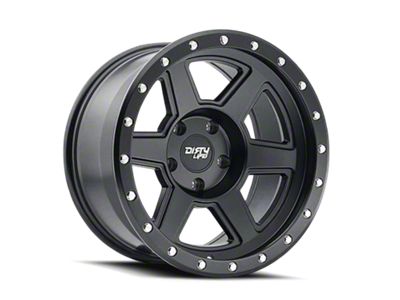 Dirty Life Compound Matte Black 6-Lug Wheel; 18x9; -12mm Offset (21-24 Bronco, Excluding Raptor)