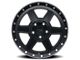 Dirty Life Compound Matte Black 6-Lug Wheel; 18x9; -12mm Offset (17-24 Titan)