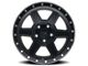 Dirty Life Compound Matte Black 6-Lug Wheel; 22x11; -25mm Offset (04-15 Titan)