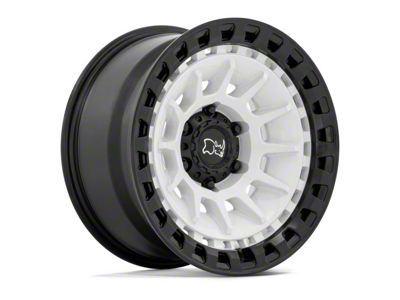 Black Rhino Barrage Gloss White on Matte Black 6-Lug Wheel; 18x9; 0mm Offset (05-15 Tacoma)