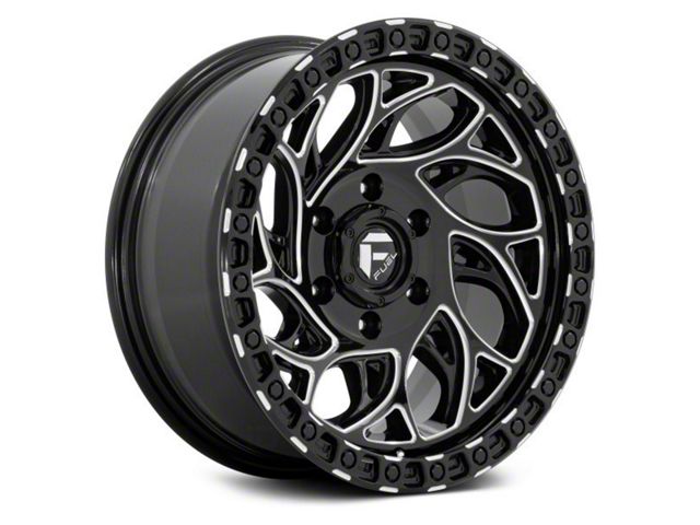 Fuel Wheels Runner OR Gloss Black Milled 6-Lug Wheel; 18x9; -12mm Offset (22-24 Tundra)