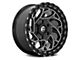 Fuel Wheels Runner OR Gloss Black Milled 6-Lug Wheel; 18x9; -12mm Offset (17-24 Titan)