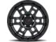 DX4 Wheels Beast Flat Black 6-Lug Wheel; 17x8.5; -18mm Offset (16-23 Tacoma)