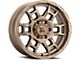 DX4 Wheels Beast Frozen Bronze 6-Lug Wheel; 17x8.5; -18mm Offset (21-24 Bronco, Excluding Raptor)