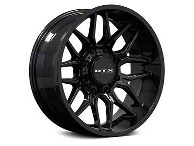 RTX Offroad Wheels Claw Gloss Black 6-Lug Wheel; 18x9; -12mm Offset (03-09 4Runner)