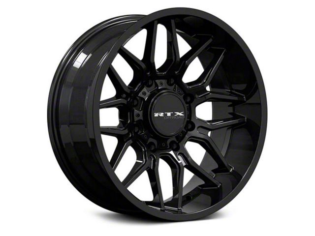 RTX Offroad Wheels Claw Gloss Black 6-Lug Wheel; 20x10; -18mm Offset (17-24 Titan)