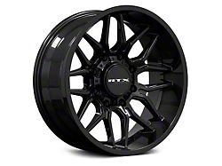 RTX Offroad Wheels Claw Gloss Black 6-Lug Wheel; 20x9; 0mm Offset (22-23 Tundra)