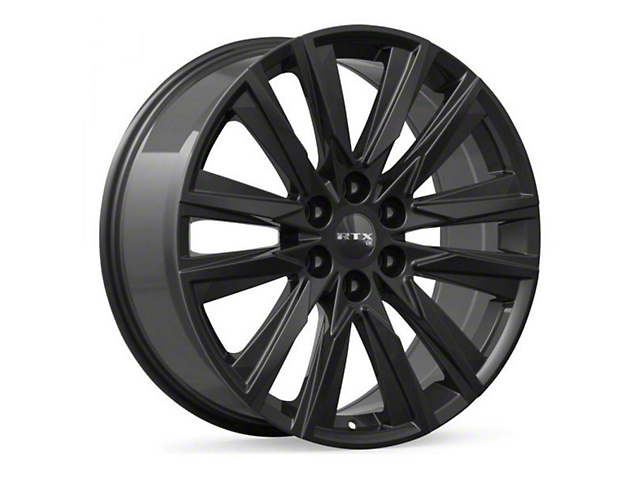 RTX Offroad Wheels GM-01 Gloss Black 6-Lug Wheel; 20x9; 25mm Offset (17-23 Titan)