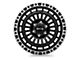RTX Offroad Wheels Moab Gloss Black Machined 6-Lug Wheel; 18x9; 0mm Offset (10-24 4Runner)