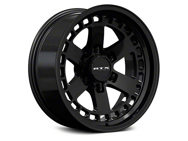 RTX Offroad Wheels Ozark Satin Black 6-Lug Wheel; 18x9; 0mm Offset (17-23 Titan)