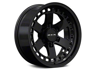 RTX Offroad Wheels Ozark Satin Black 6-Lug Wheel; 18x9; 0mm Offset (16-24 Titan XD)