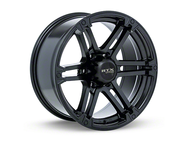 RTX Offroad Wheels Slate Satin Black 6-Lug Wheel; 20x9; 20mm Offset (04-15 Titan)