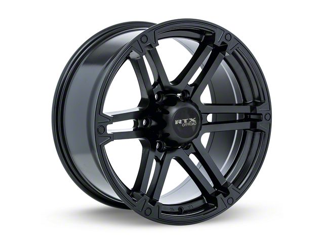 RTX Offroad Wheels Slate Satin Black 6-Lug Wheel; 20x9; 20mm Offset (03-09 4Runner)