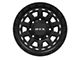 RTX Offroad Wheels Titan Satin Black 6-Lug Wheel; 18x9; 0mm Offset (21-24 Bronco, Excluding Raptor)