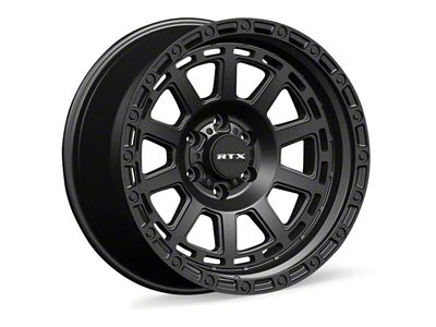 RTX Offroad Wheels Titan Satin Black 6-Lug Wheel; 20x9; 0mm Offset (16-24 Titan XD)