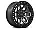 RTX Offroad Wheels Zion Gloss Black Machined 6-Lug Wheel; 20x9; 0mm Offset (16-23 Tacoma)