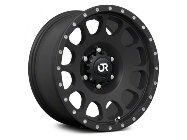 RTX Offroad Wheels Baja Satin Black with Milled Rivets 6-Lug Wheel; 17x9; 0mm Offset (03-09 4Runner)